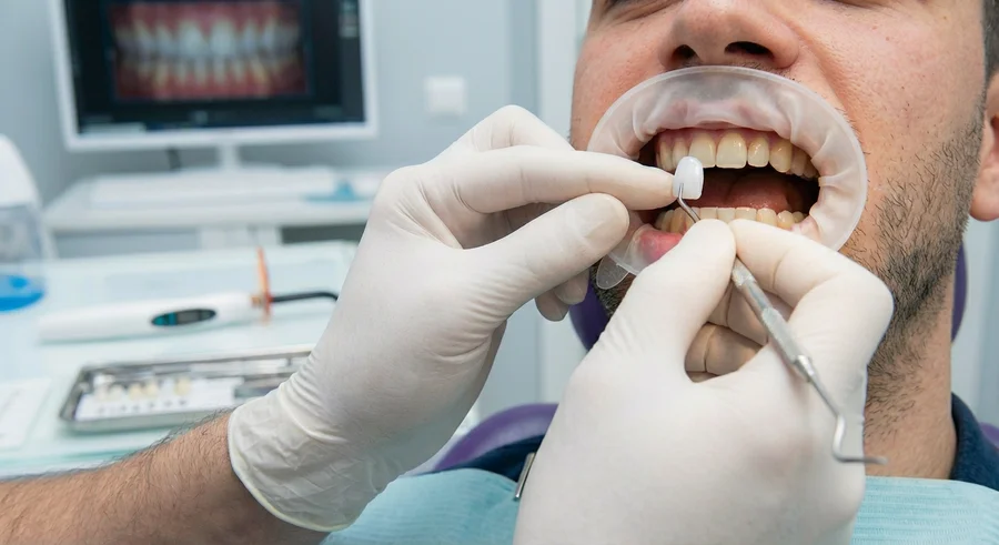 مراحل لمینت دندان